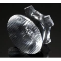 Ledil Round 1-Way LED Lens Polymethyl Methacrylate 14 to 16° Spot Beam 21.6mm Diameter CA12242_HEIDI-SS