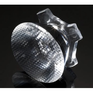 Ledil Round 1-Way LED Lens Polymethyl Methacrylate 14 to 16° Spot Beam 21.6mm Diameter CA12242_HEIDI-SS