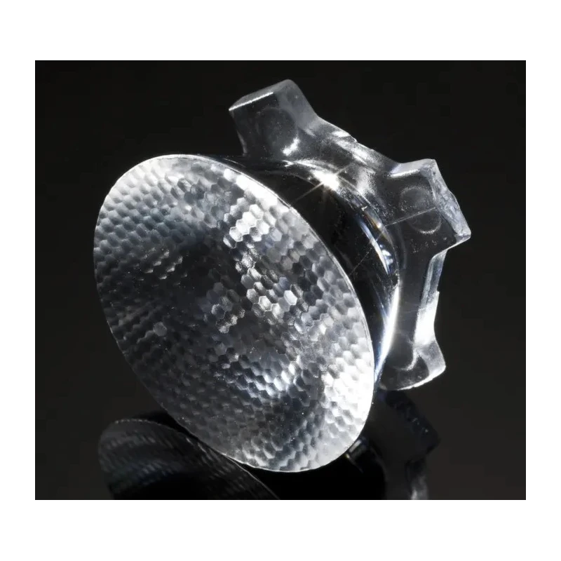 Ledil Round 1-Way LED Lens Polymethyl Methacrylate 14 to 16° Spot Beam 21.6mm Diameter CA12242_HEIDI-SS