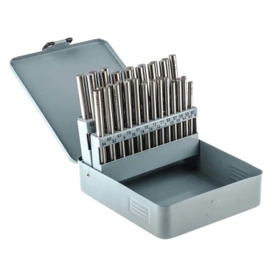 RS PRO Hole Drill Blank Set Steel 41 Piece, Diameter Range 6mm to 10mm, High-Speed Steel, Model 785-7884