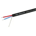 Van Damme Smart Control Series 1 Screened Audio Cable 100 m, Black 268-610-000