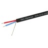 Van Damme Smart Control Series 1 Screened Audio Cable 100 m, Black 268-610-000