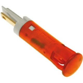 APEM Orange Panel Mount Indicator 220V AC 3mA Solder Lug Termination QS81XXHO220