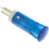 APEM Blue Panel Mount Indicator 24V DC 20mA Solder Lug Termination QS101XXB24