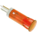 APEM Orange Panel Mount Indicator 220V AC 3mA Solder Lug Termination QS101XXHO220