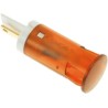 APEM Orange Panel Mount Indicator 12V dc 20mA Solder Lug Termination QS121XXO12
