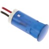 APEM Blue Panel Mount Indicator 12V DC 20mA Lead Wire Termination QS123XXB12