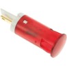 APEM Red Panel Mount Indicator 24V DC 20mA Red Bezel Solder Lug Termination QS121XXR24