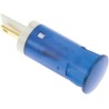 APEM Blue Panel Mount Indicator 220V AC 3mA Solder Lug Termination QS121XXHB220