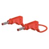Staubli Connector Test Lead 32A 600V Red 500mm Lead Length 66.9408-050-22