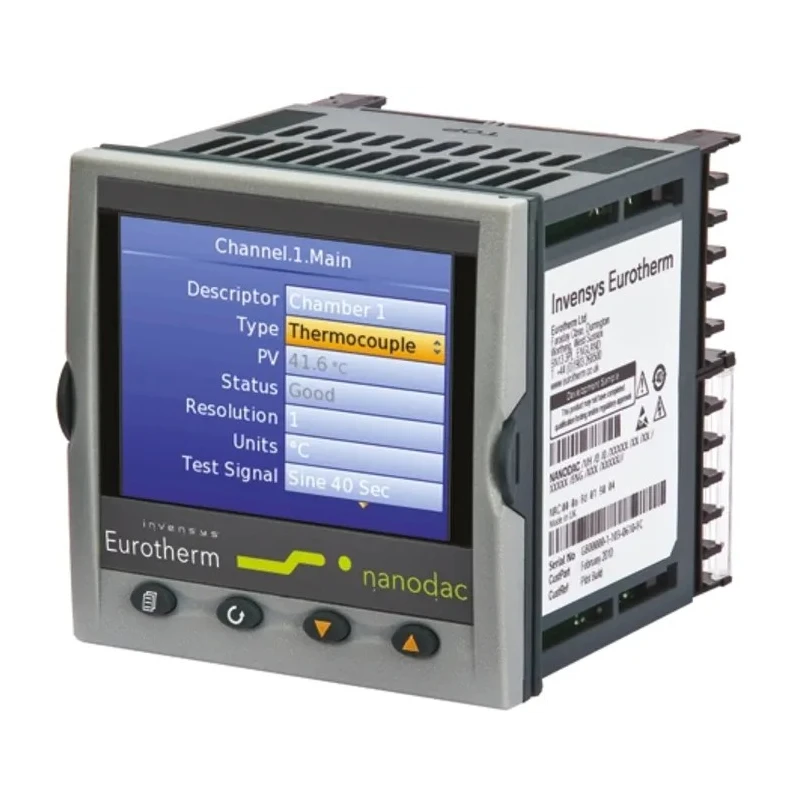 Eurotherm 3-Channel Graphical Chart Recorder for Current, Millivolt, Resistance, Temperature, Voltage NANODAC/VL/C/X/LRR