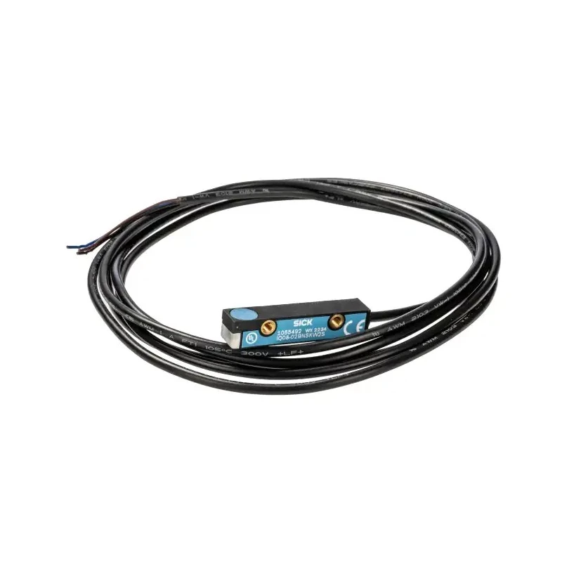 SICK Block Inductive Proximity Sensor M3 Thread Size NPN Output 30 V DC 2 mm Detection IQ08-02BNSKW2S