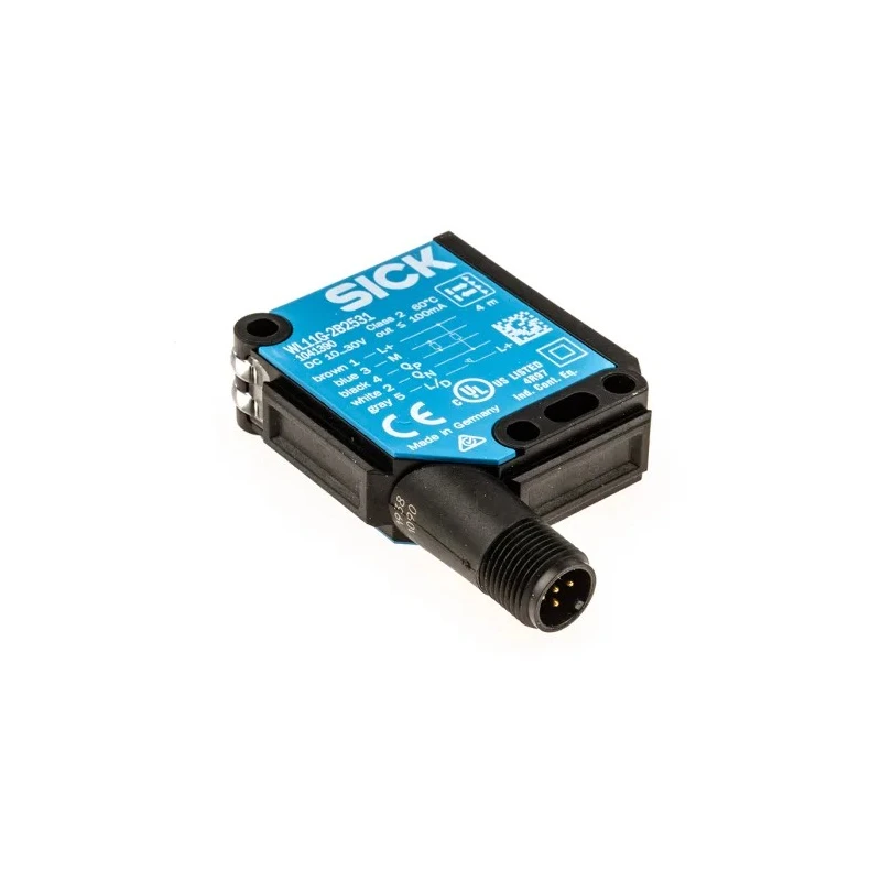 SICK Retroreflective Photoelectric Sensor Block, 0 to 4 m Detection Range, NPN/PNP Output, IP66/IP67/IP69K, 30V WL11G-2B2531