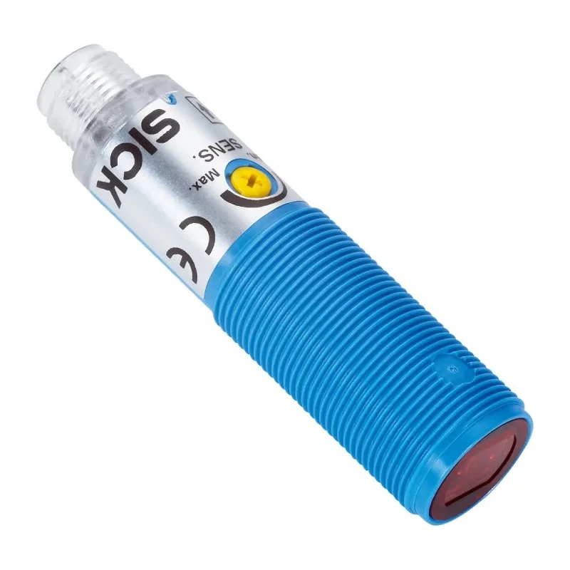 SICK Energetic Photoelectric Sensor Barrel Style, Detection Range 1 mm to 500 mm, PNP Output, IP67 VTE180-2P42447
