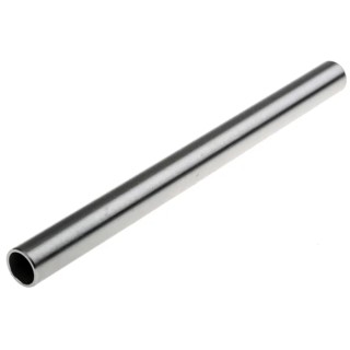 RS PRO Grey Stainless Steel Round Tube 200 mm Length, Dia. 16 mm 786-6153