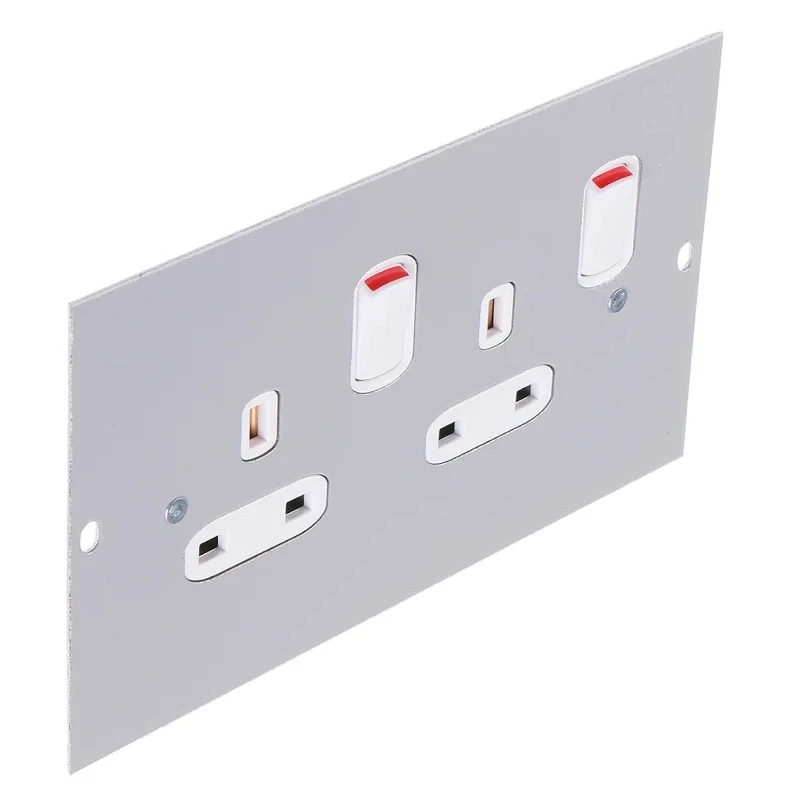 Legrand Grey 3 Compartment Socket Module 100mm Width 47mm Height SP3201