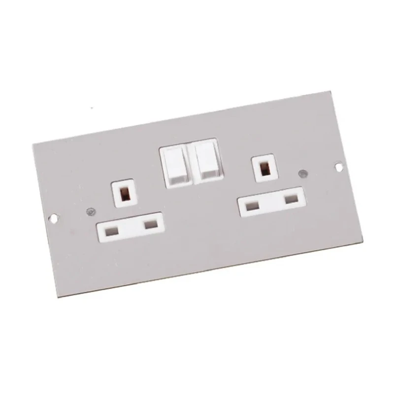 Legrand Grey 4 Compartment Floor Box Socket Module 75mm x 47mm SP4201