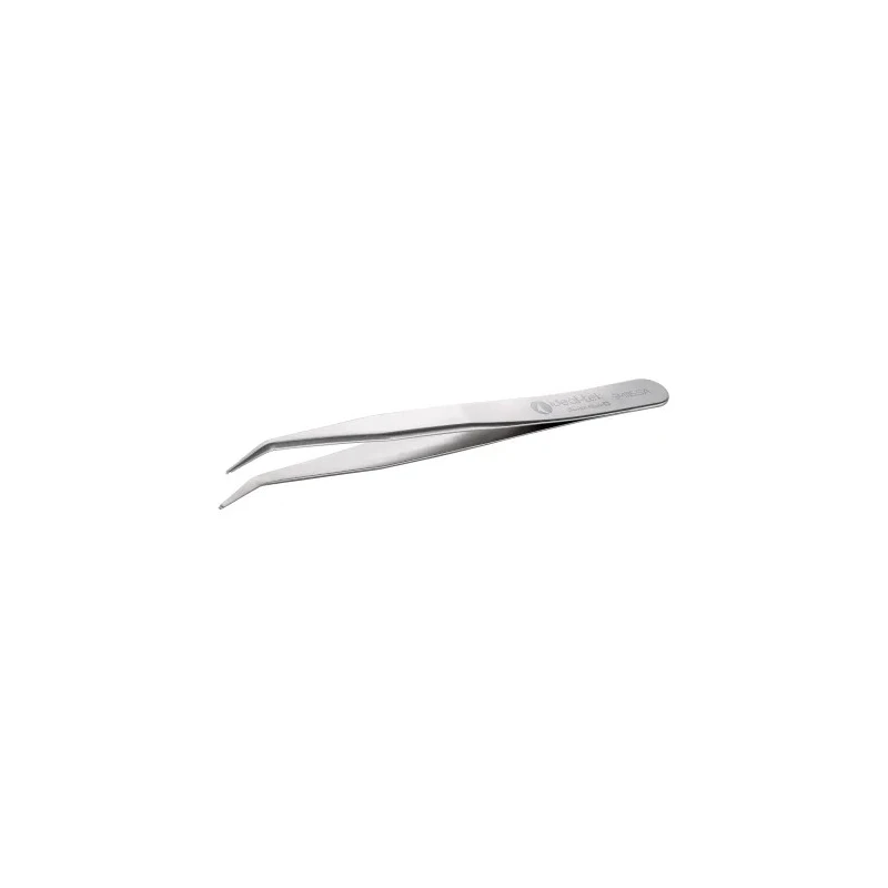 ideal-tek 120mm Stainless Steel Grooved Tweezer 09.SM115.SA.1
