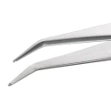 ideal-tek 120mm Stainless Steel Grooved Tweezer 09.SM115.SA.1