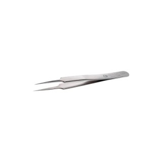 ideal-tek 110mm Stainless Steel Extra Fine ESD Safe Tweezer 02.5.SA.1