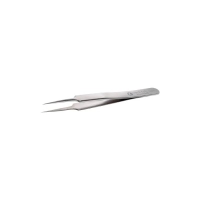 ideal-tek 110mm Stainless Steel Extra Fine ESD Safe Tweezer 02.5.SA.1