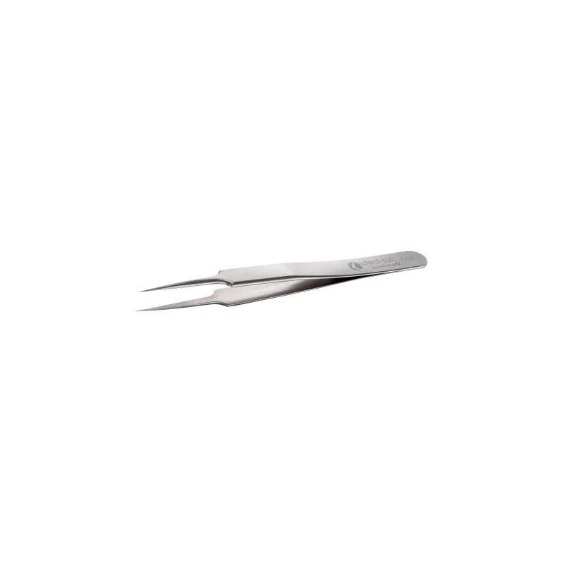 ideal-tek 110mm Stainless Steel Extra Fine ESD Safe Tweezer 02.5.SA.1