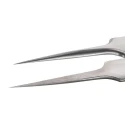 ideal-tek 110mm Stainless Steel Extra Fine ESD Safe Tweezer 02.5.SA.1