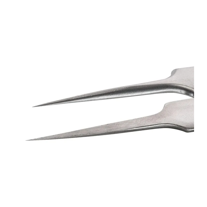 ideal-tek 110mm Stainless Steel Extra Fine ESD Safe Tweezer 02.5.SA.1