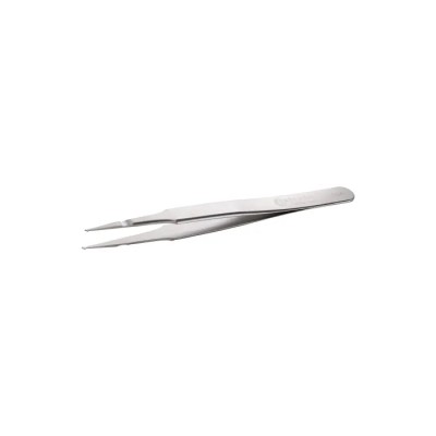 ideal-tek 120mm Stainless Steel Flat Fine ESD Safe Tweezer 09.SM108.SA.1