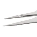 ideal-tek 120mm Stainless Steel Flat Fine ESD Safe Tweezer 09.SM108.SA.1
