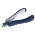 ideal-tek Flush ESD Safe Side cutter 6.4mm Jaw Width, 125mm Overall Length, ISO 5745 25.E5151.CRBG