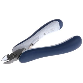 ideal-tek Flush ESD Safe Side cutter 6.4mm Jaw Width, 125mm Overall Length, ISO 5745 25.E5151.CRBG