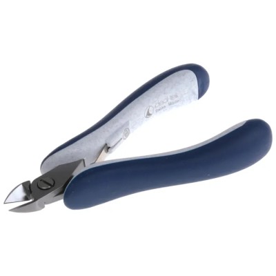 ideal-tek Flush ESD Safe Side cutter 6.4mm Jaw Width, 125mm Overall Length, ISO 5745 25.E5151.CRBG