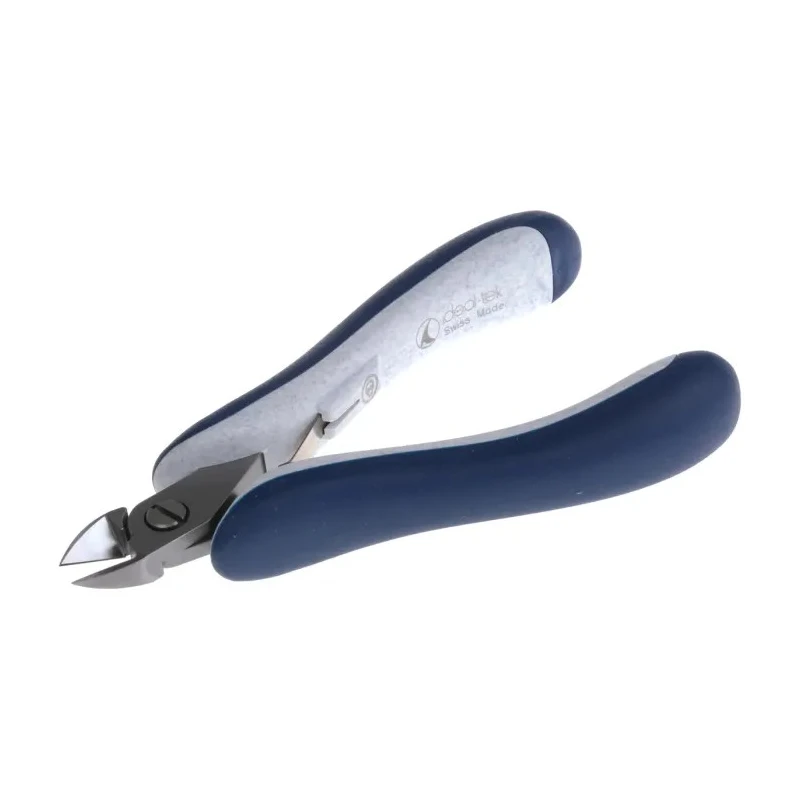 ideal-tek Flush ESD Safe Side cutter 6.4mm Jaw Width, 125mm Overall Length, ISO 5745 25.E5151.CRBG