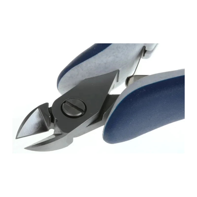 ideal-tek Flush ESD Safe Side cutter 6.4mm Jaw Width, 125mm Overall Length, ISO 5745 25.E5151.CRBG