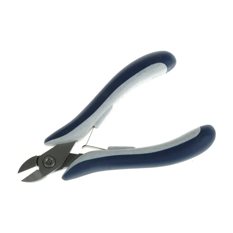 ideal-tek Flush ESD Safe Side cutter 6.4mm Jaw Width, 125mm Overall Length, ISO 5745 25.E5151.CRBG