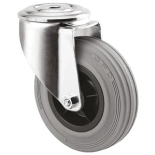 Tente Swivel Castor 70 kg Load Capacity 80 mm Polyamide Wheel 3470PIR080P30