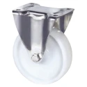 Tente Fixed Castor 200 kg Capacity 80 mm Wheel Polyamide Stainless Steel Fork 8478UOO080P62