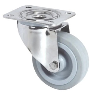 Tente Swivel Castor Wheel 100 mm Polyamide, 160 kg Load Capacity, Heavy Duty 8470UFD100P62
