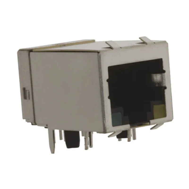 TE Connectivity Cat3 Shielded RJ45 Connector Female Through Hole 1 Port 8 Way Right Angle RJ45