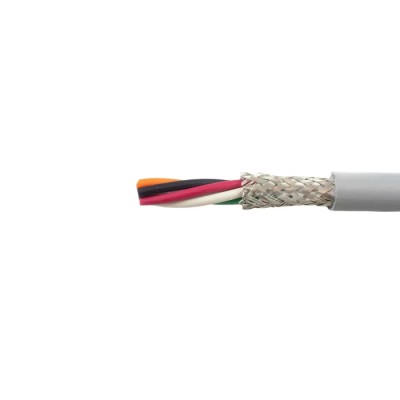 Alpha Wire Ecogen Ecoflex 5 Core 0.56mm² 20 AWG Screened Control Cable 600V 30m 79104 SL005