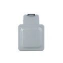MK Electric 13A Grey 1 Gang Outdoor Switched Plug Socket Type G British K56486GRY