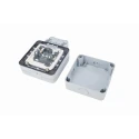MK Electric 13A Grey 1 Gang Outdoor Switched Plug Socket Type G British K56486GRY