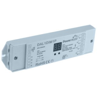 PowerLED 4 Channel 5 A Output LED Dimmer 180W 12 V DC to 36 V DC DAL1DIM1P