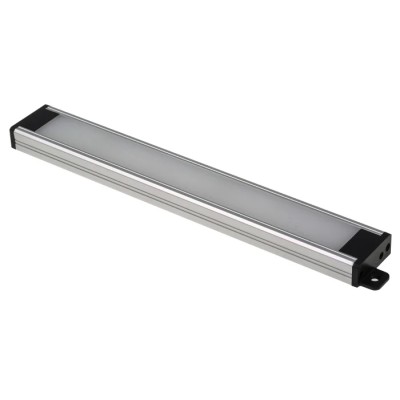 PowerLED CON210 Series LED Cabinet Light, 24V DC, 3.2W, 223.6 mm Length, Cool White 6500K CON210