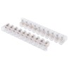RS PRO Non-Fused Terminal Block, 10-Way, 1.5mm² Wire Size, 24A Current, 450V Voltage, Polycarbonate Housing, Screw 786-9196