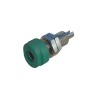 Hirschmann Test & Measurement Green Female Banana Socket 4 mm Connector 60V dc 16A Tin Plating 930175104