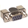 HARTING D-Sub 9 Way Right Angle 2.76 mm Pitch Surface Mount Female Connector with Board Lock 09551566619741