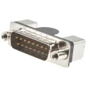 HARTING D-Sub 15 Way Right Angle 2.76 mm Pitch Surface Mounted Male D-Sub Connector with Board Lock 09552666819741