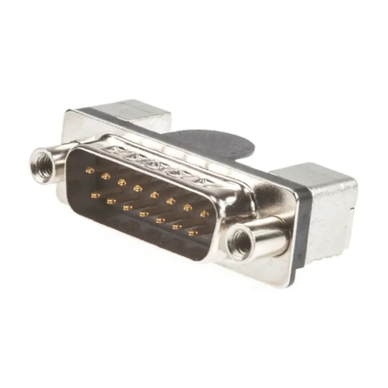 HARTING D-Sub 15 Way Right Angle 2.76 mm Pitch Surface Mounted Male D-Sub Connector with Board Lock 09552666819741